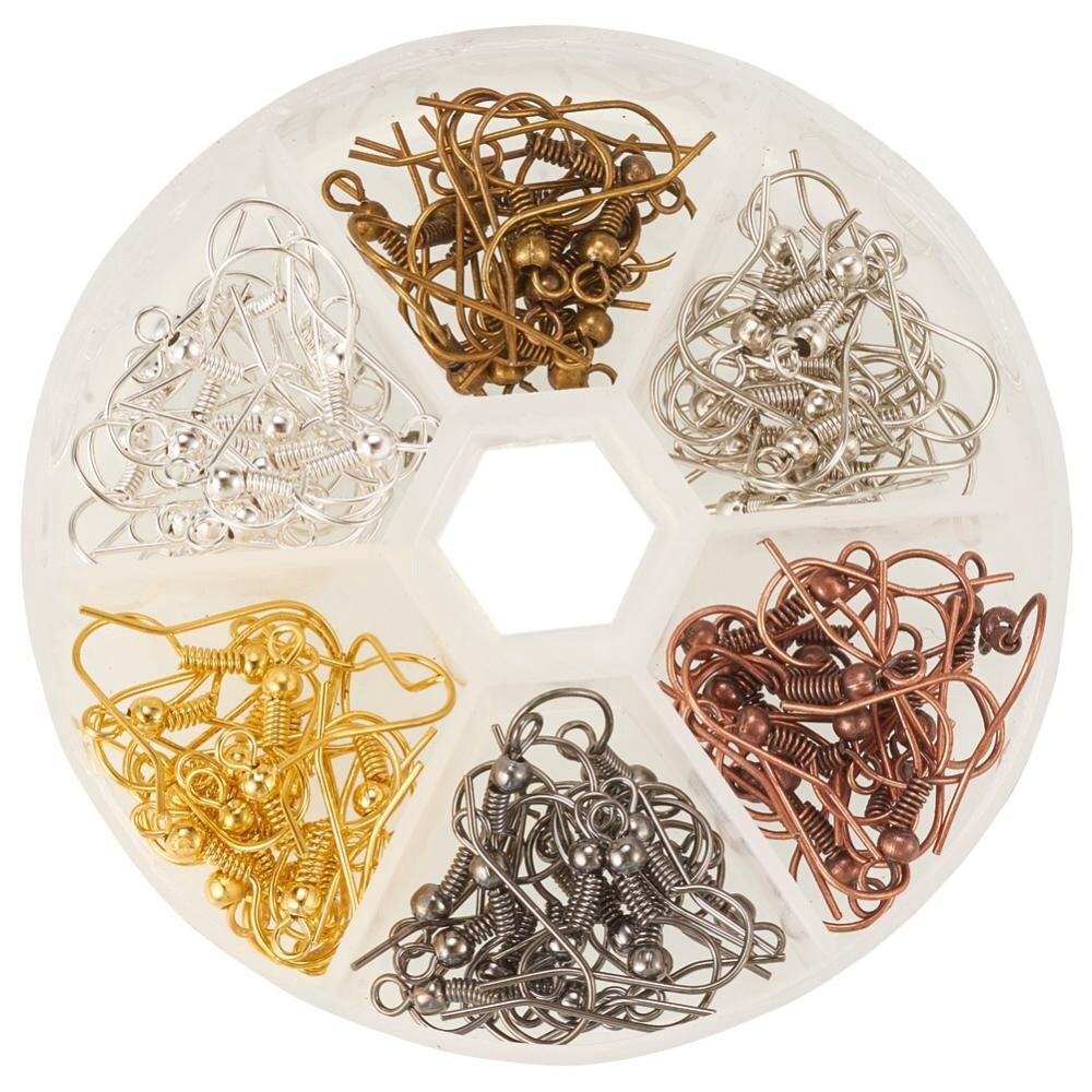 Inspiration Kit - 6 Mix Hooks 18mm x 60 pairs