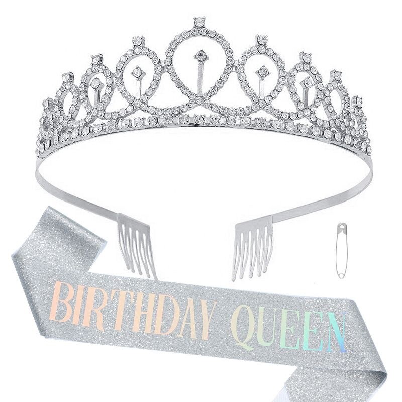 The Cursive Tiara - Silver,  Gold or Rose Gold