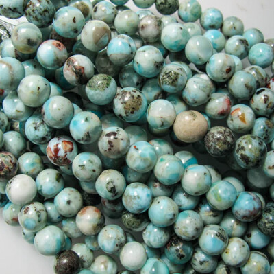 Larimar Round - 8mm