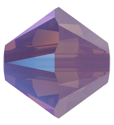 Swarovski Bicone - Cyclamen Opal Shimmer 4mm