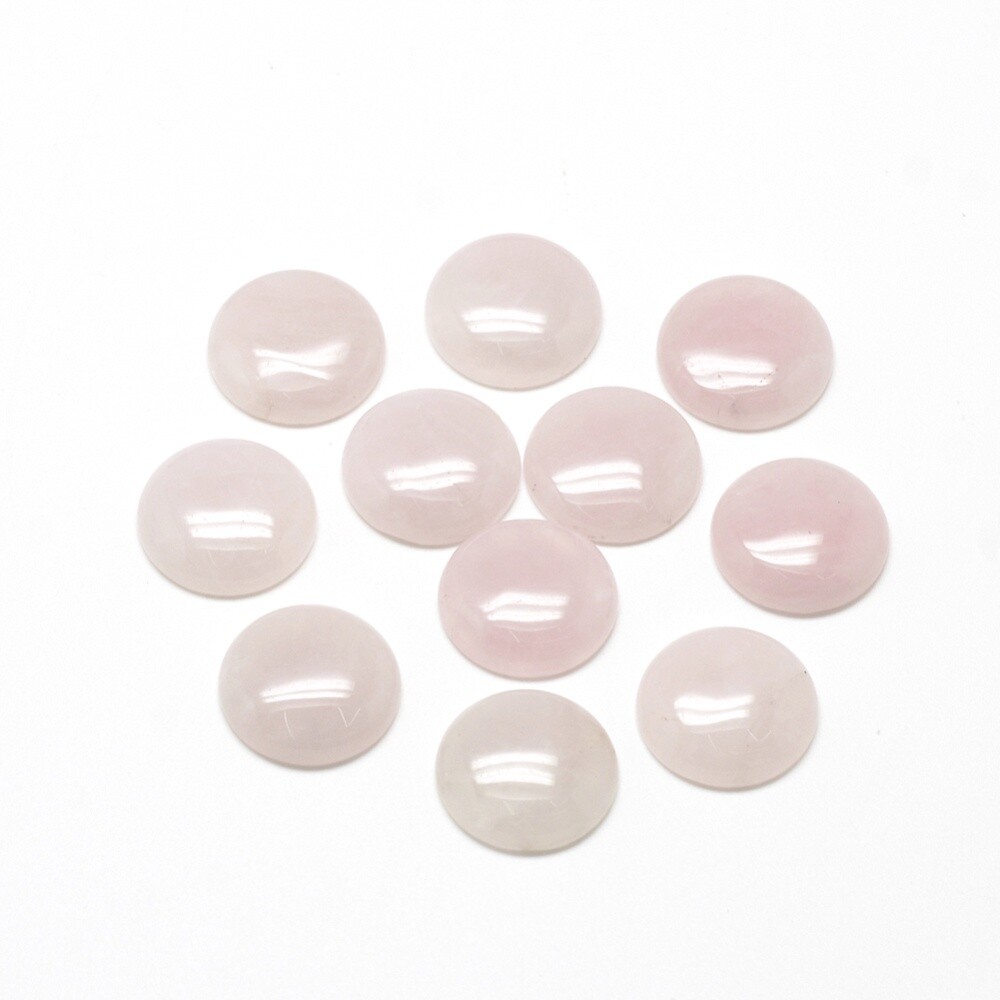 Rose Quartz Cabochon - 6mm