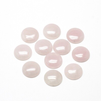 Rose Quartz Cabochon - 6mm