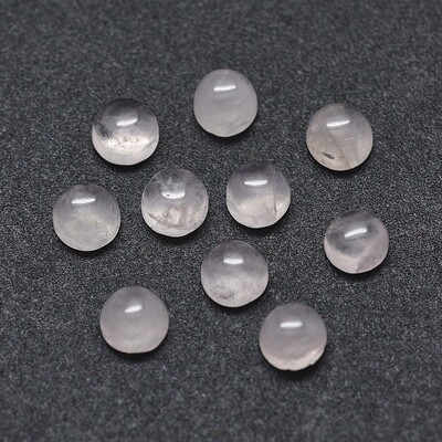 Rose Quartz Cabochon - 4mm