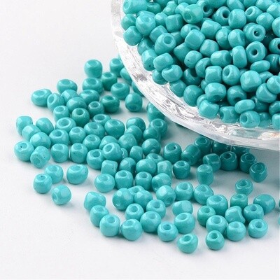 Inspiration Kit - Seed Bead O Dark Turquoise 6 x 50gm