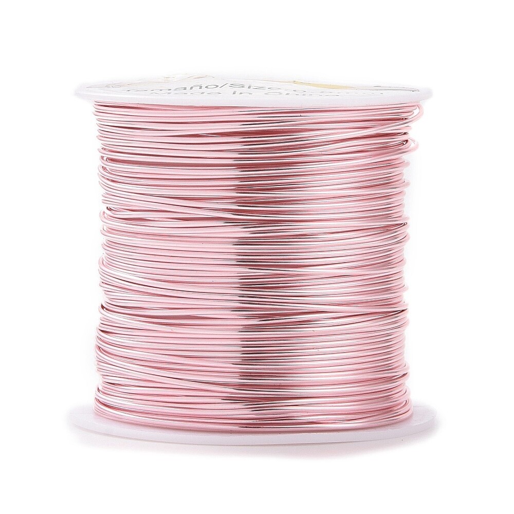 Pink Copper Wire - 20 gauge (0.8mm) 8m roll