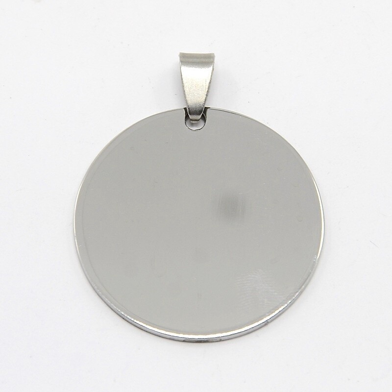 201 SS Stamping Blank Round - 36mm