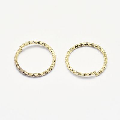 18K Gold Plated Jump Ring - 12mm
