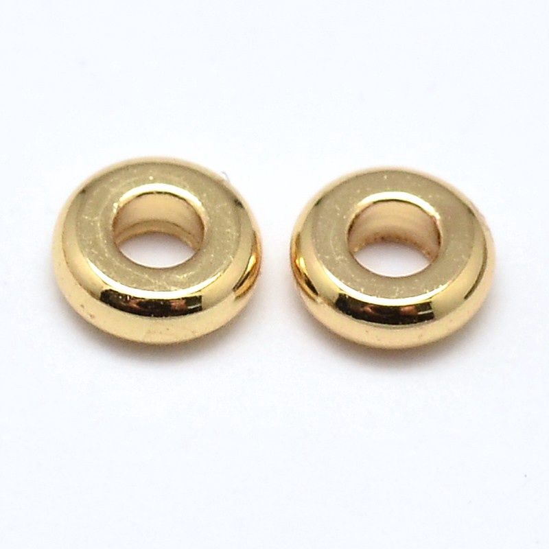 Spacer Disc - Gold 4x1.5mm