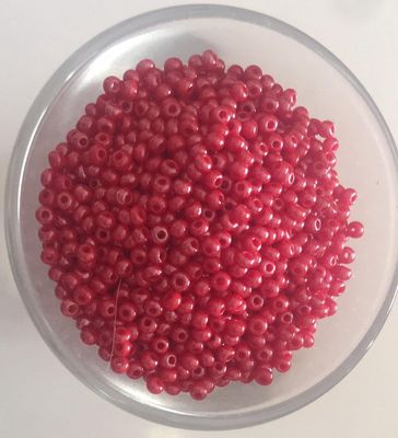 Seed Bead - Pearlised Red 11/0