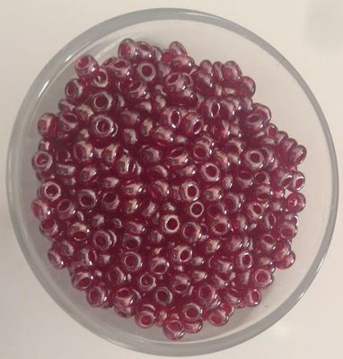 Seed Bead - Dark Red Lustre 8/0