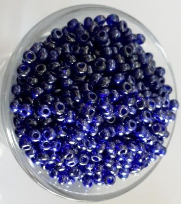 Seed Bead - Blue Lustre 8/0