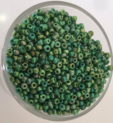 Seed Bead - Green AB 11/0