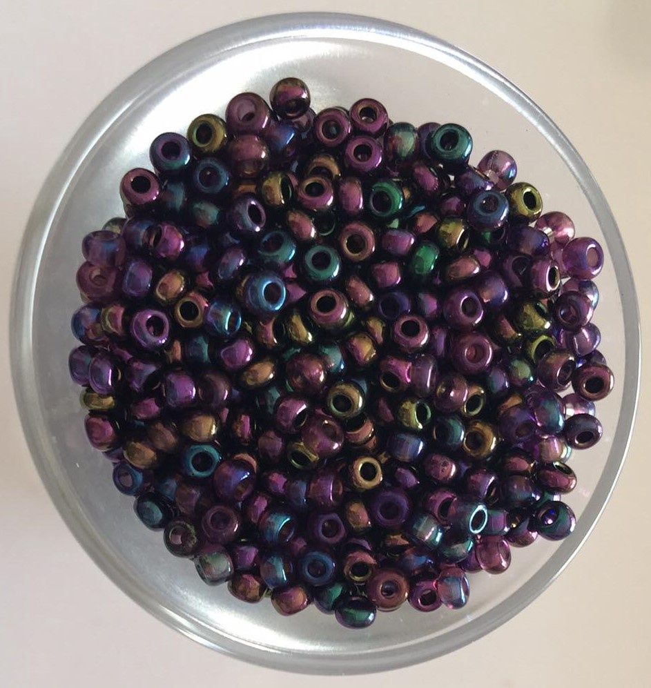 Seed Bead - Purple Iris 8/0