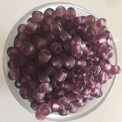 Seed Bead - Matte Purple 6/0