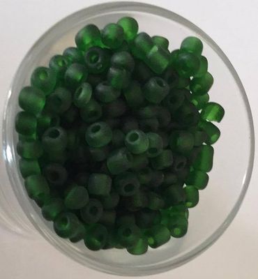 Seed Bead - Matt Emerald 6/0