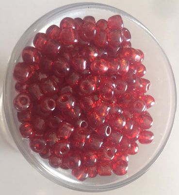 Seed Bead - Red Lustre 6/0