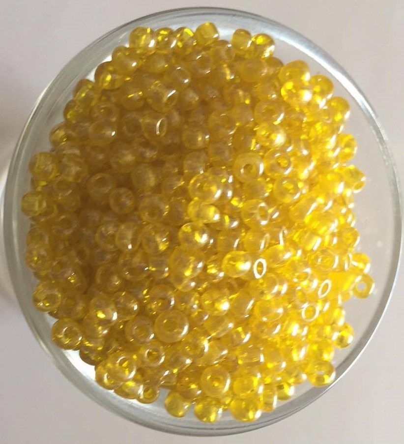 Seed Bead - Yellow Lustre 8/0