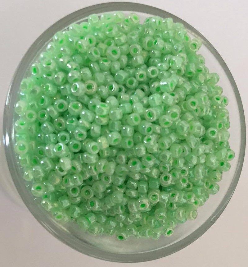 Seed Bead - Pearlised Lime 11/0