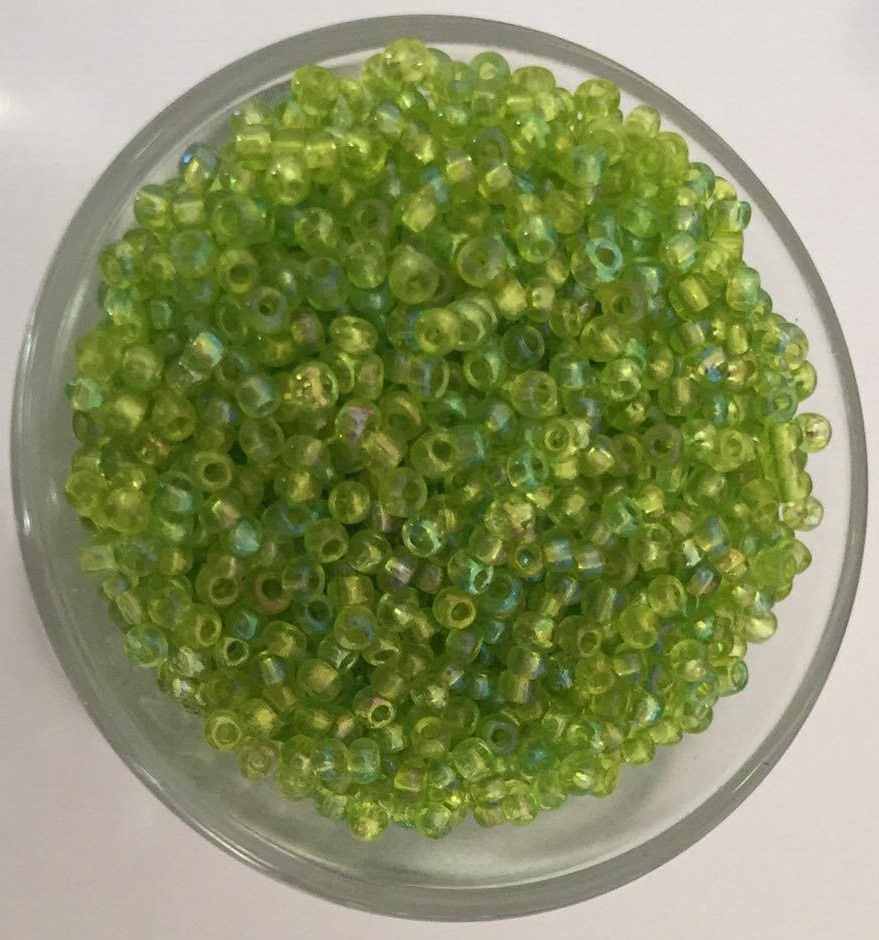 Seed Bead - Light Lime AB 11/0