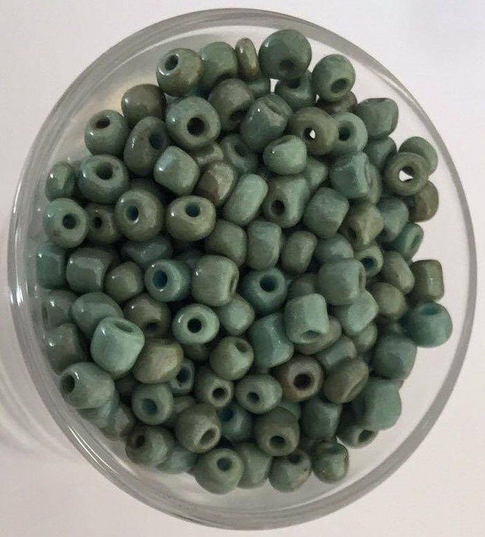 Seed Bead - Dark Antique Turquoise 6/0