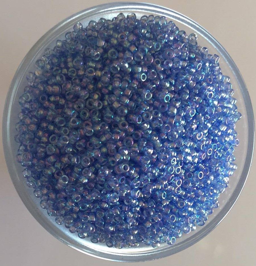 Seed Bead Toho - Light Blue Iris 15/0 (Per 5gm)