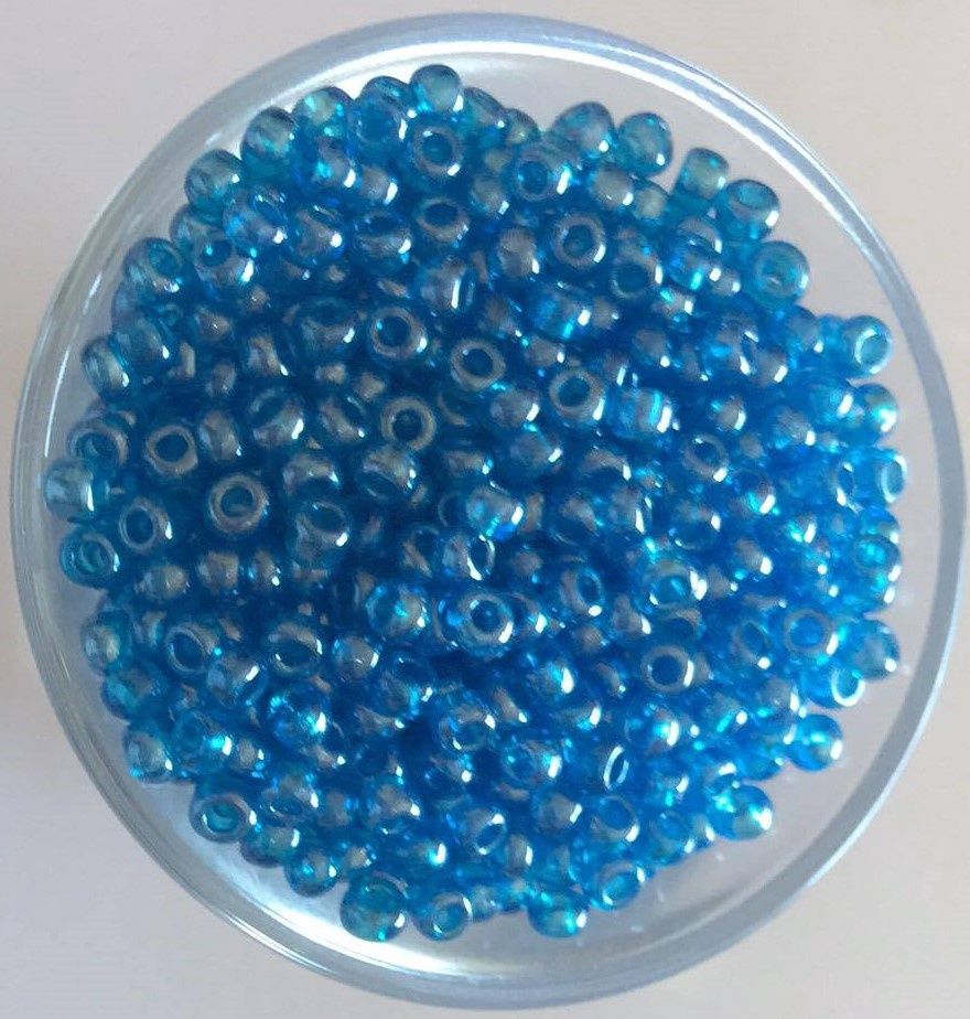 Seed Bead - Aqua Luster 8/0
