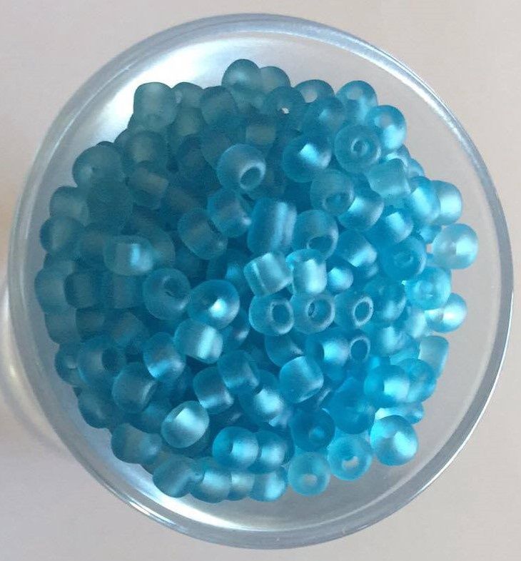Seed Bead - Matt Aqua 6/0