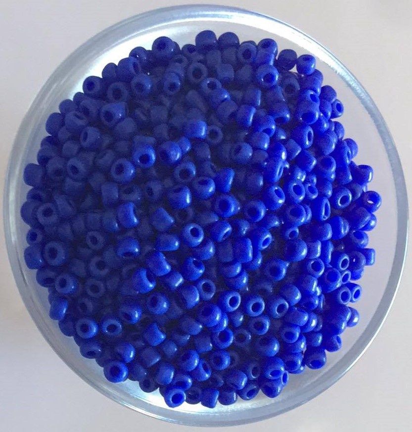 Seed Bead - Opaque Blue 11/0