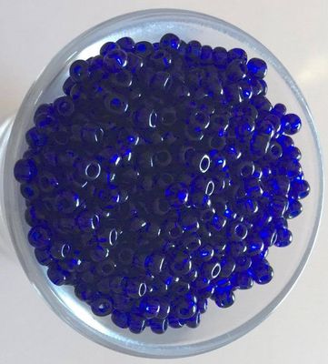 Seed Bead - Translucent Royal Blue 8/0