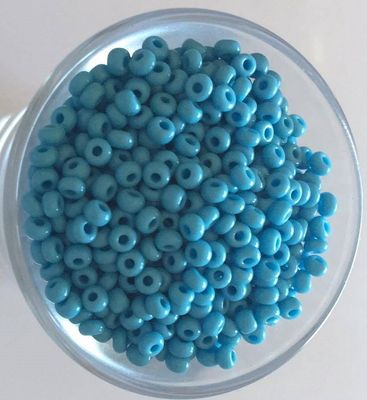 Seed Bead - Opaque Aqua 8/0