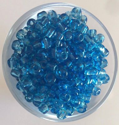 Seed Bead - Translucent Dark Aqua 6/0