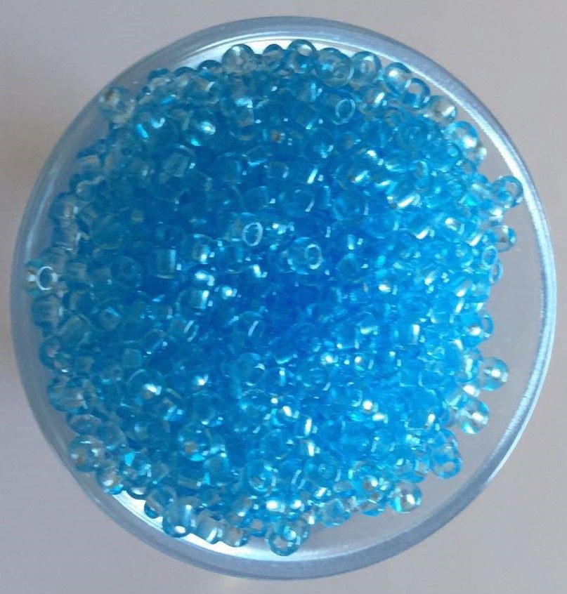 Seed Bead - Translucent Light Aqua 8/0