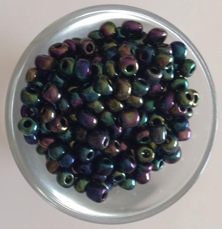 Seed Bead - Green Iris 6/0