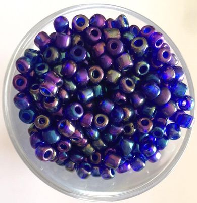 Seed Bead - Dark Purple Iris 6/0