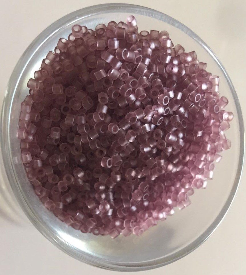 Seed Bead Delica - Matte Amethyst 15/0 (Per 5gm)