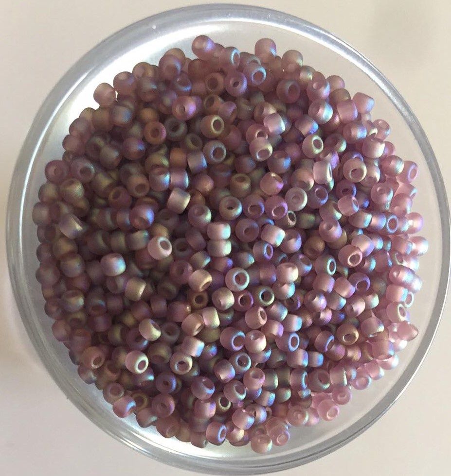 Seed Bead Japanese - Metallic Lilac AB 11/0