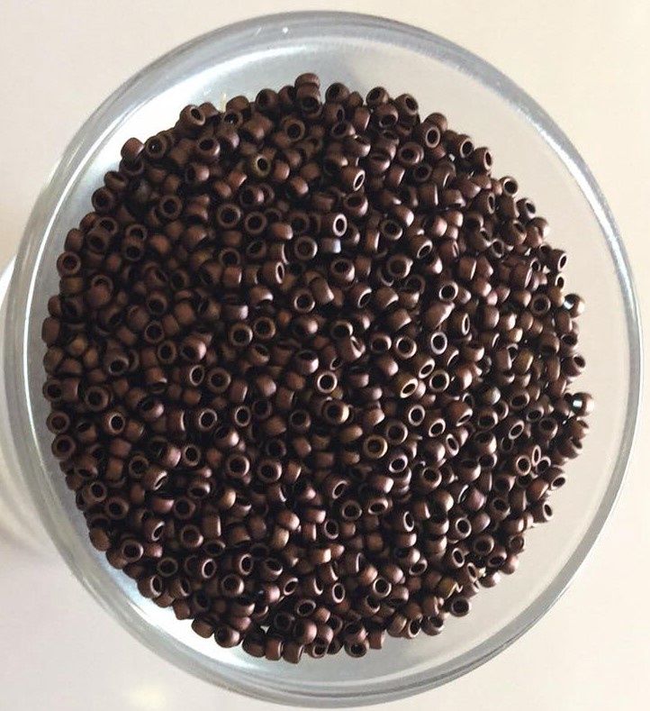 Seed Bead Toho - Titanium Burgundy Iris 15/0 (Per 5gm)