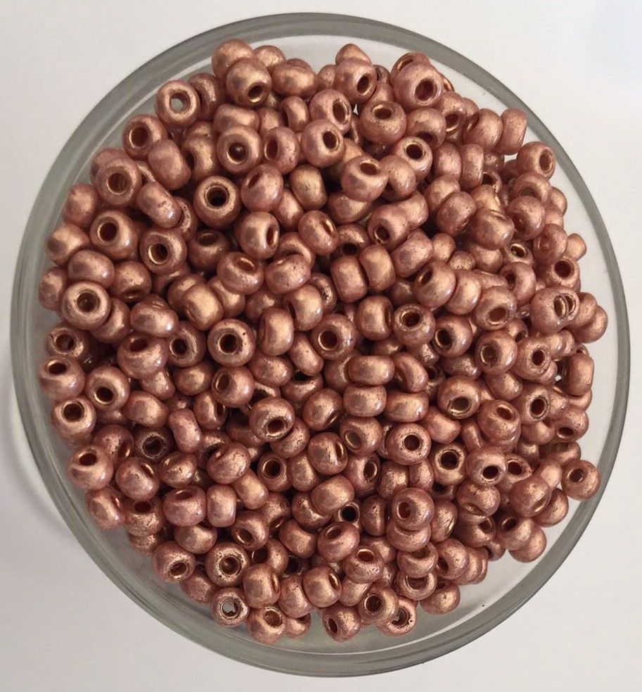 Seed Bead - Rose Gold 6/0