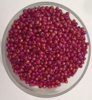 Seed Bead - Dark Red AB 11/0
