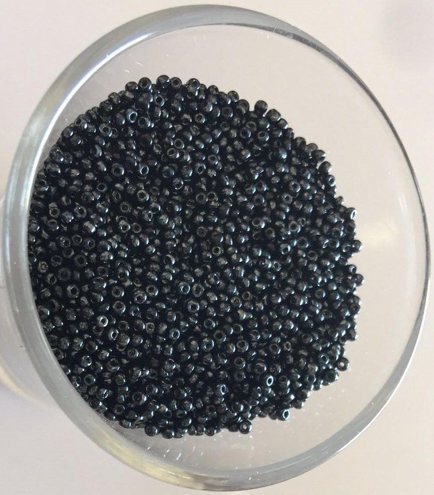 Seed Bead - Metalized Grey 16/0 (Per 10gm)