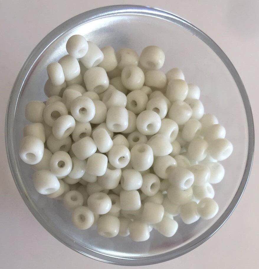 Seed Bead - Opaque White 6/0
