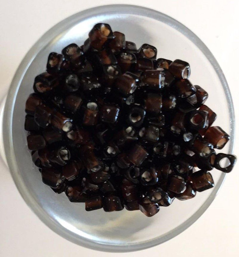 Seed Bead - Brown, Square Cut 6/0