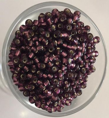 Seed Bead - SL Dark Amethyst 8/0
