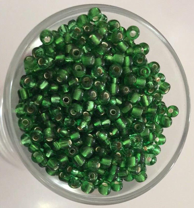 Seed Bead - SL Mid Green 8/0