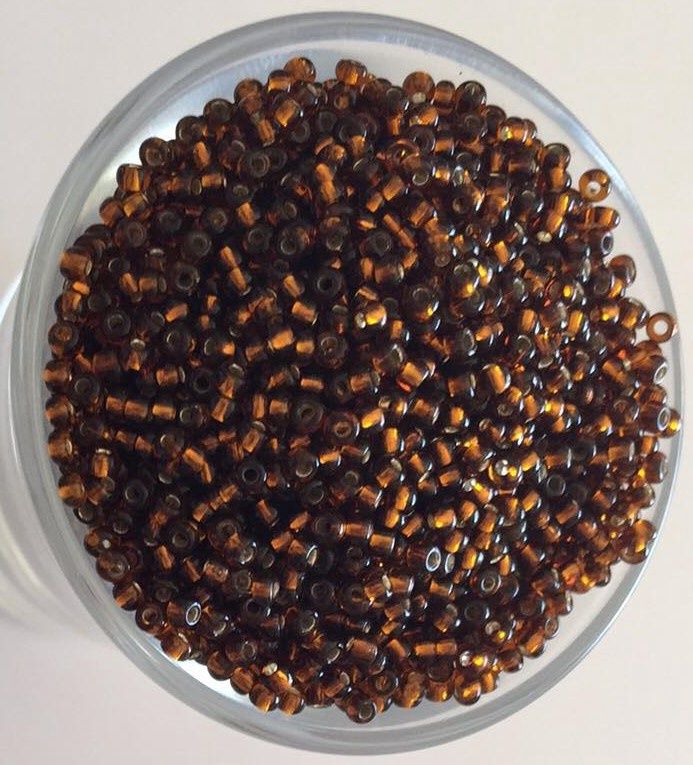 Seed Bead - SL Amber 11/0