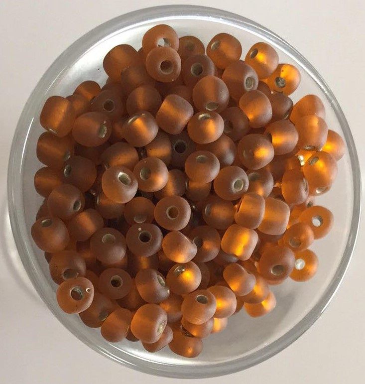 Seed Bead - SL Matte Orange 6/0
