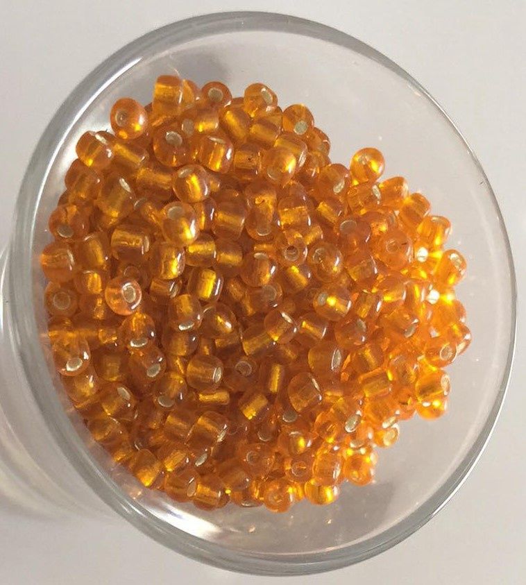 Seed Bead - SL Mid Orange 8/0