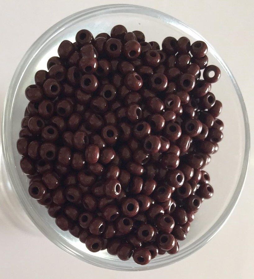 Seed Bead - Chocolate Brown 8/0