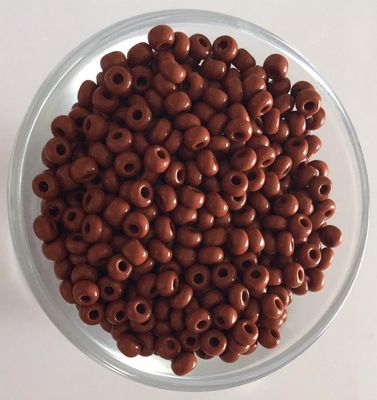 Seed Bead - Opaque Mid Brown  8/0