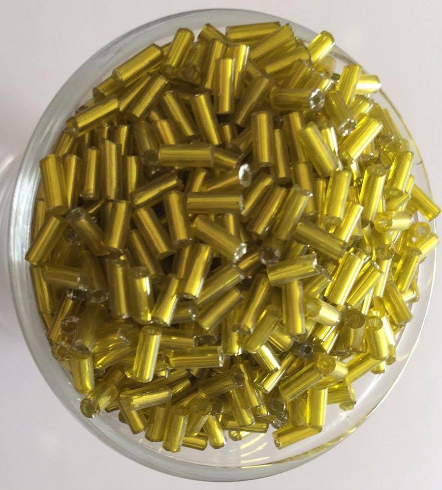 Bugle - Sunshine Yellow 6mm